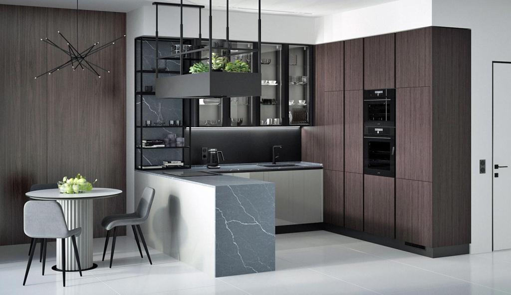 Как оформить кухню в темных тонах. Советы экспертов - фото №39