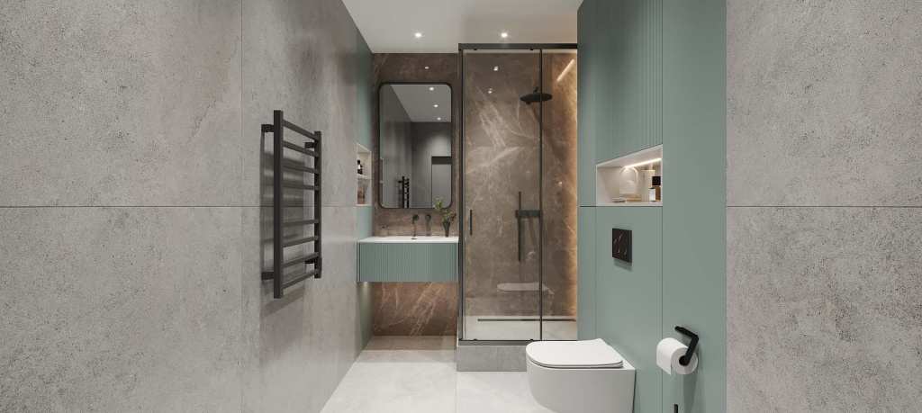 7 лайфхаков, как сделать удобную ванную в маленькой квартире - фото №35