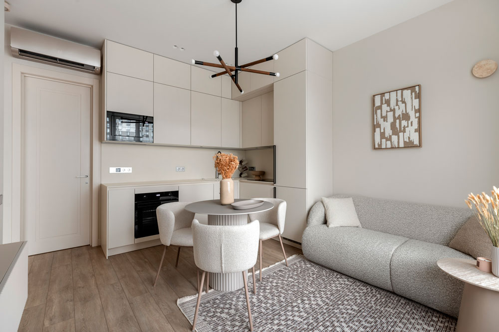 Сливочно-шоколадная квартира, в которой хочется остаться каждому - фото №11