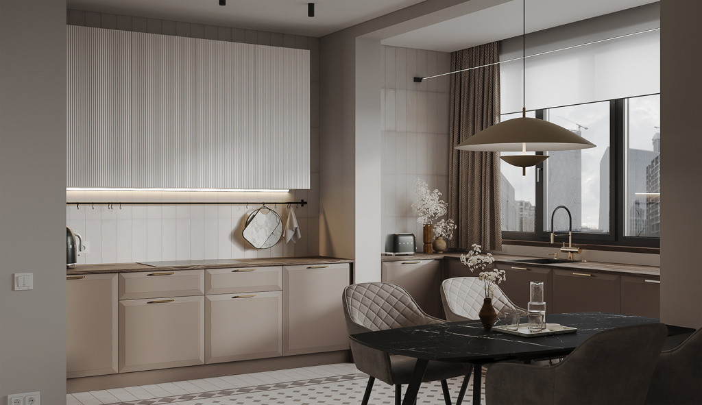 Что важно учитывать при выборе кухни в светлых тонах - фото №8