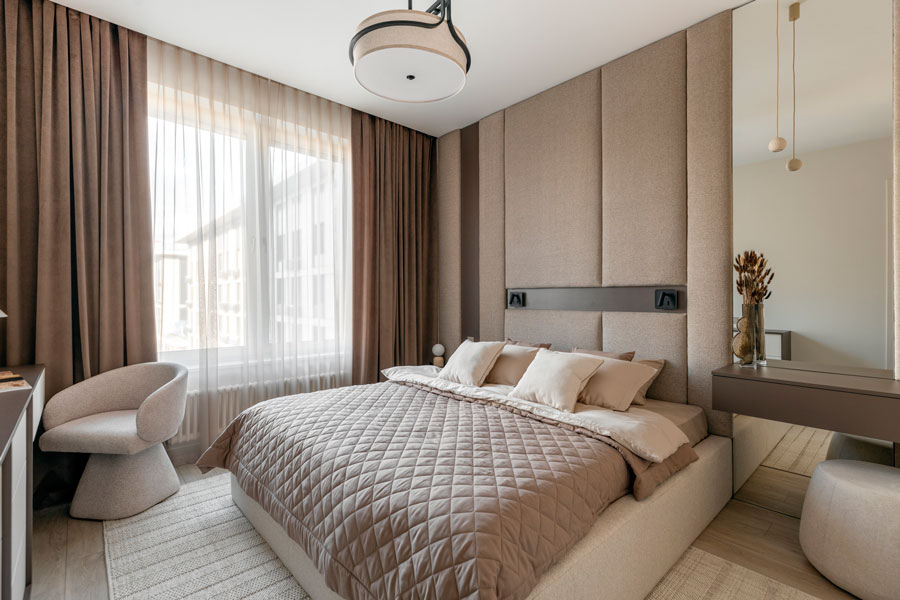 Сливочно-шоколадная квартира, в которой хочется остаться каждому - фото №22