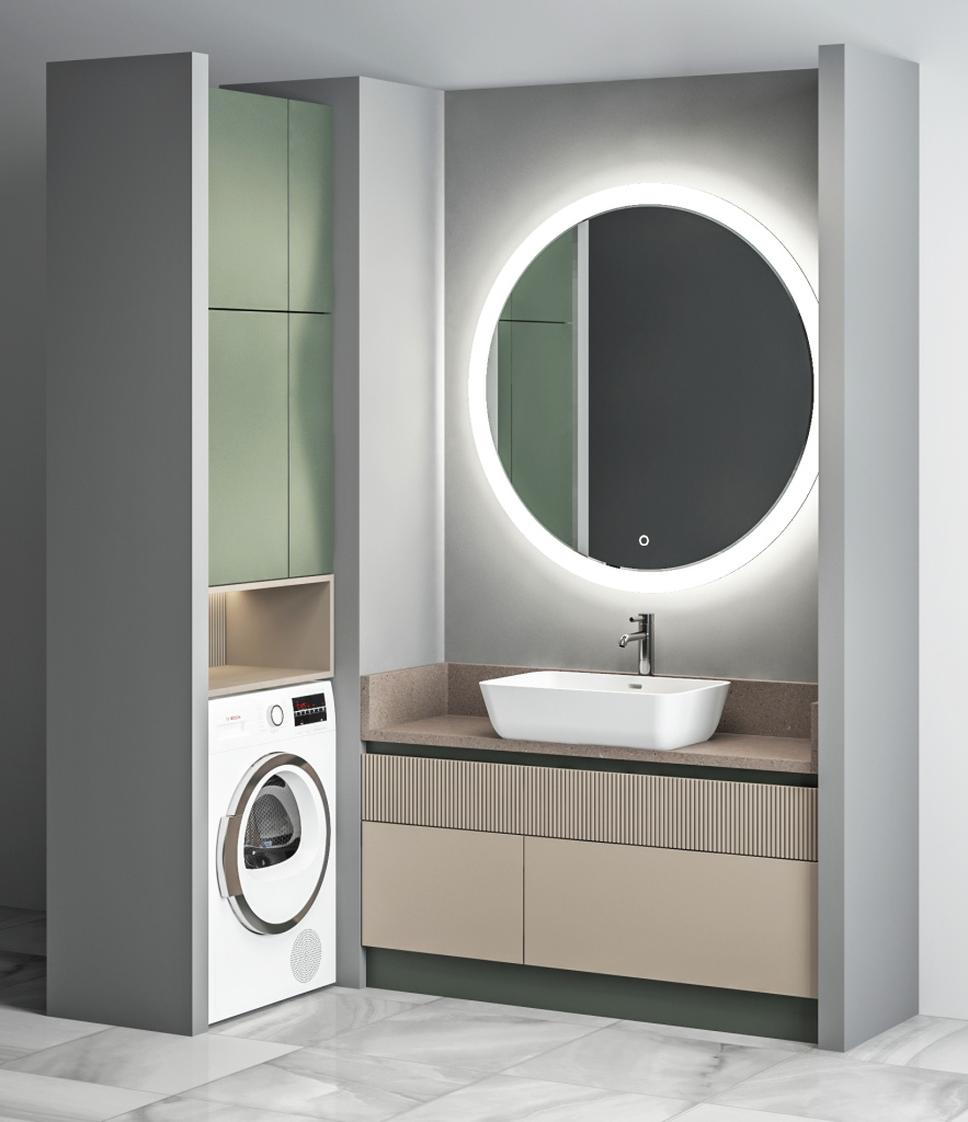 7 лайфхаков, как сделать удобную ванную в маленькой квартире - фото №4