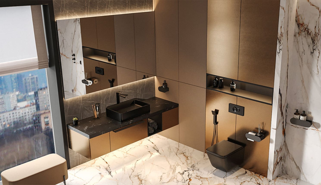 7 лайфхаков, как сделать удобную ванную в маленькой квартире - фото №12