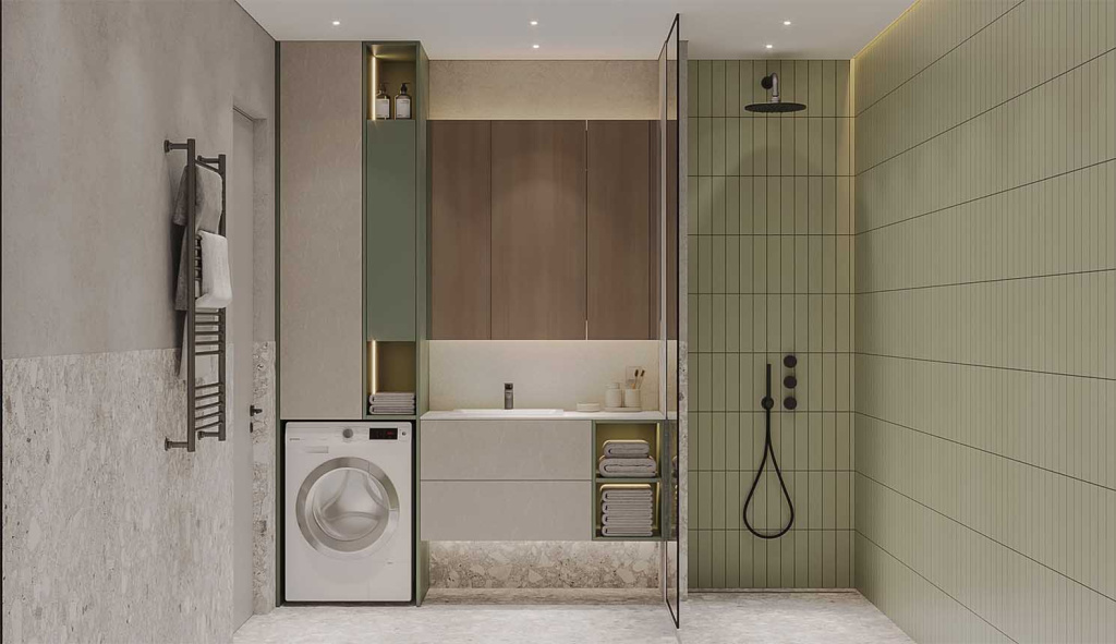 7 лайфхаков, как сделать удобную ванную в маленькой квартире - фото №20