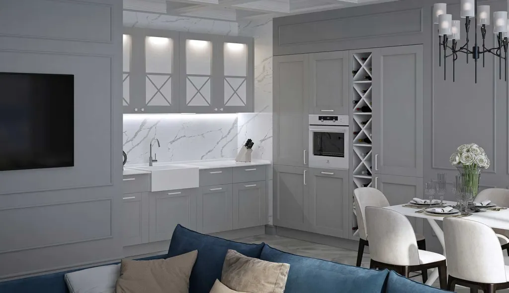 Как сочетать классику и современный дизайн в интерьере: советы экспертов - фото №38