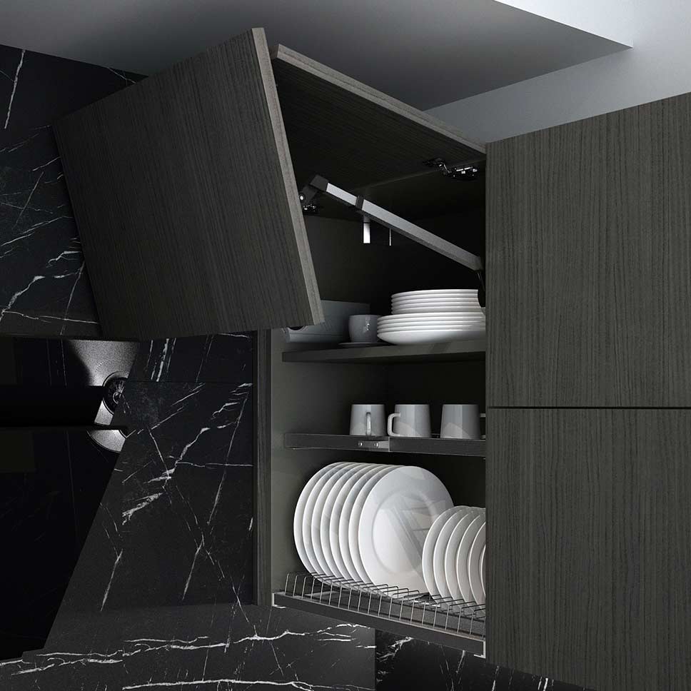 Серая кухня в интерьере: 40 фото и идеи дизайна - фото №13