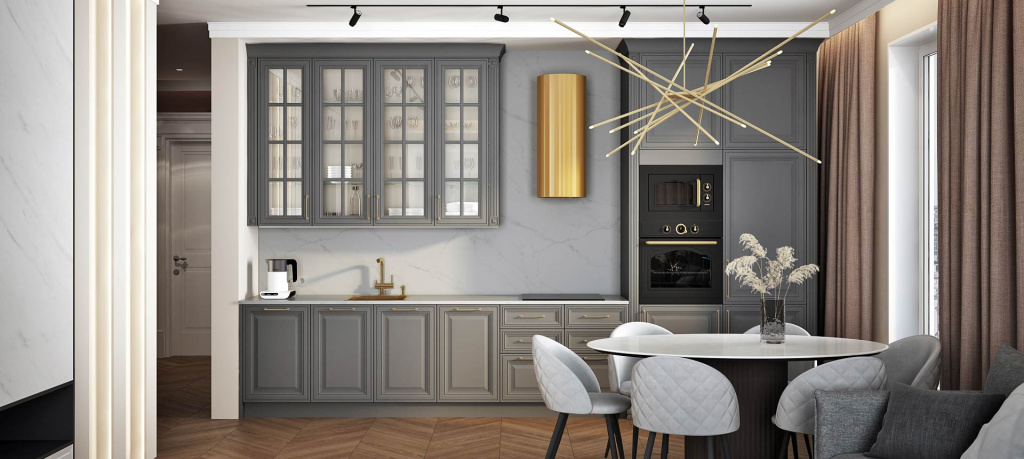 Как оформить кухню в темных тонах. Советы экспертов - фото №7