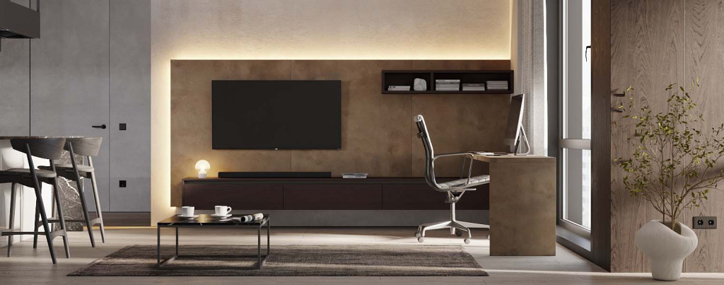 Варианты зонирования квартир свободной планировки - фото №3