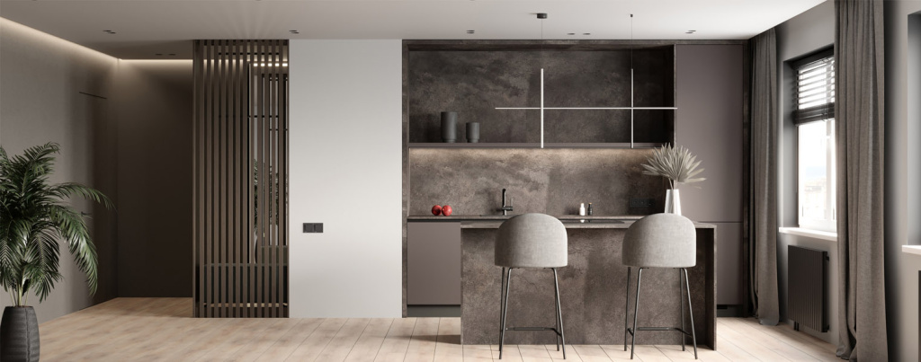 Дизайн кухни 2025-2026: новые тренды, идеи, советы дизайнеров - фото №85