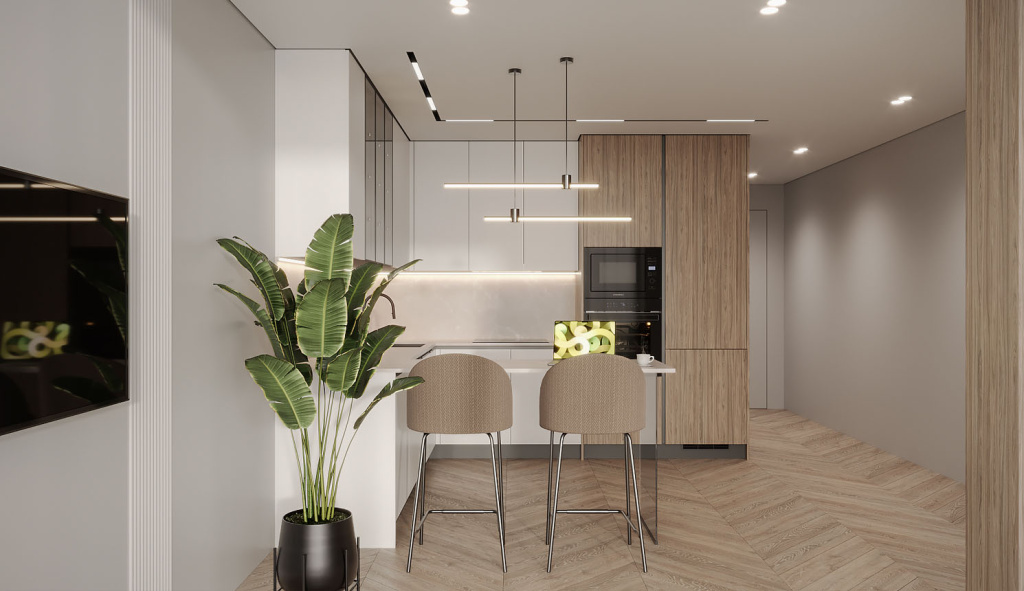 Что важно учитывать при выборе кухни в светлых тонах - фото №29