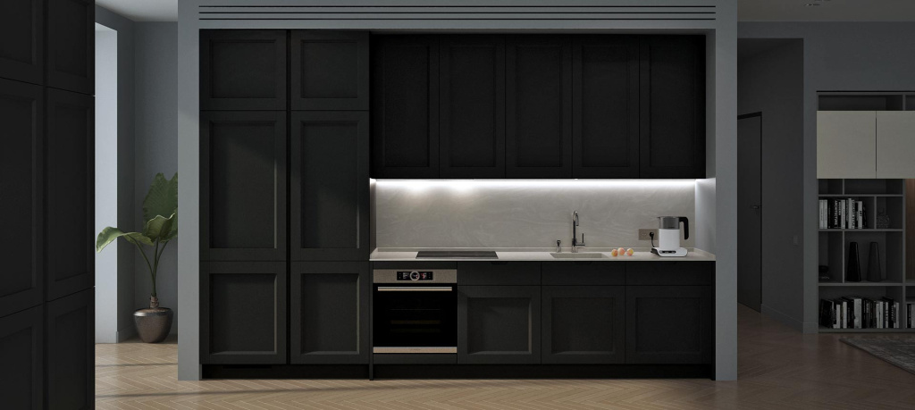 Как оформить кухню в темных тонах. Советы экспертов - фото №2