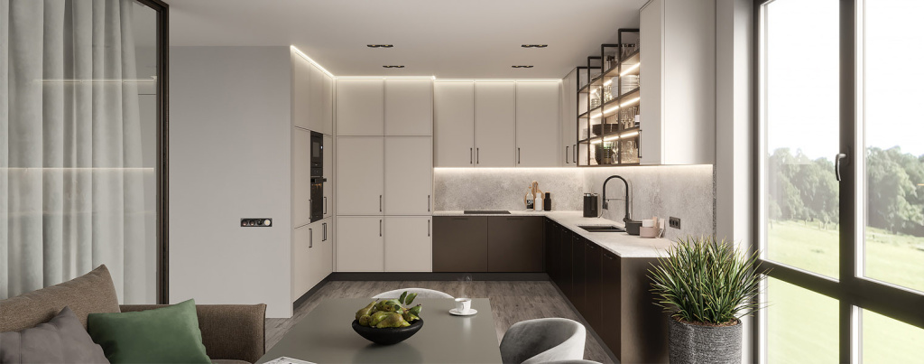 Дизайн кухни 2025-2026: новые тренды, идеи, советы дизайнеров - фото №105