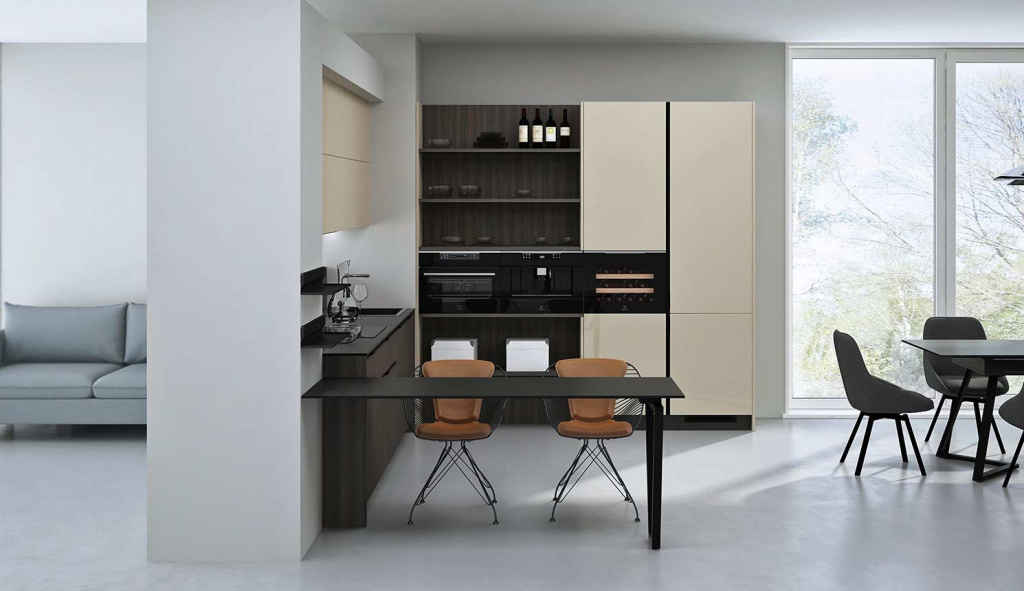 Кухни в стиле лофт: 100 фото дизайна интерьера - фото №32