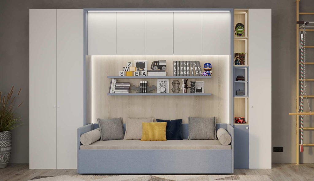 Полки против шкафов: что лучше для ванной, прихожей, кухни и спальни - фото №11