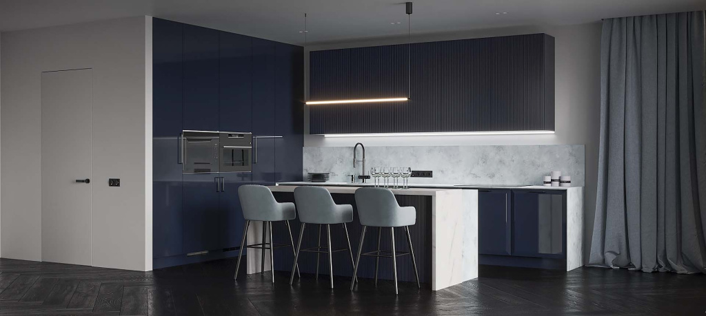 Как оформить кухню в темных тонах. Советы экспертов - фото №13