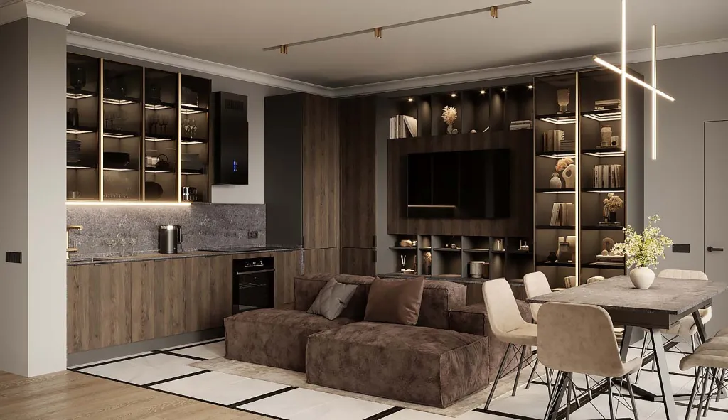 Как сочетать классику и современный дизайн в интерьере: советы экспертов - фото №32