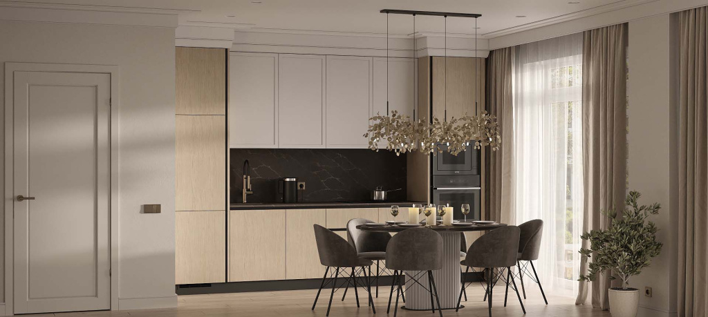 Дизайн кухни 2025-2026: новые тренды, идеи, советы дизайнеров - фото №70