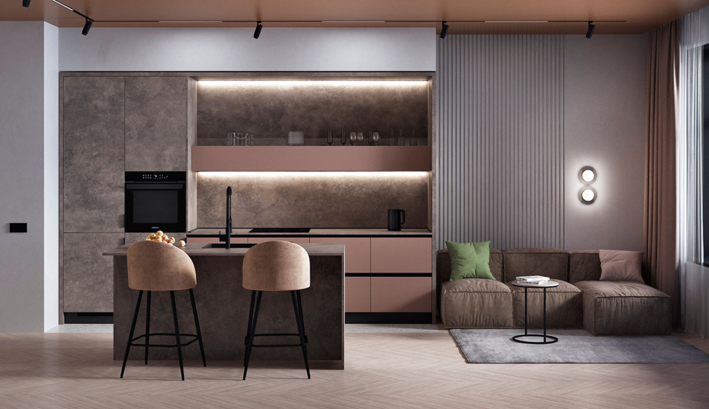 Дизайн кухни 2025-2026: новые тренды, идеи, советы дизайнеров - фото №60