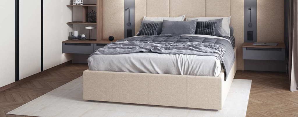 Технологии, минимализм и уют: тренды в дизайне современной спальни - фото №13