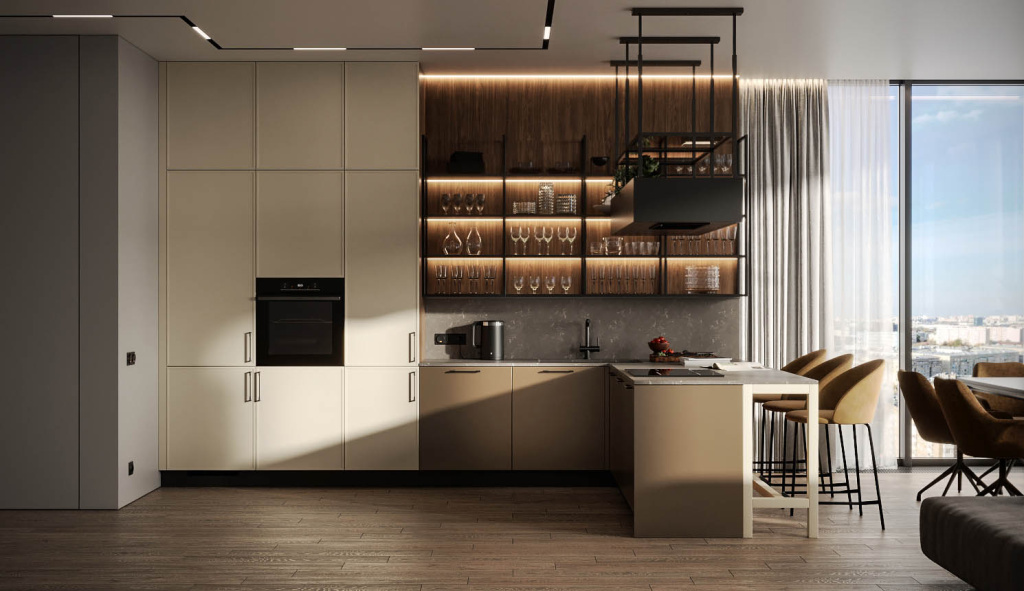 Как оформить кухню в темных тонах. Советы экспертов - фото №29