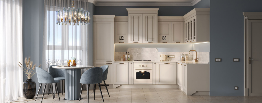 Что важно учитывать при выборе кухни в светлых тонах - фото №10