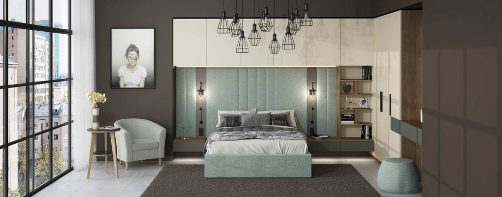 Технологии, минимализм и уют: тренды в дизайне современной спальни - фото №9