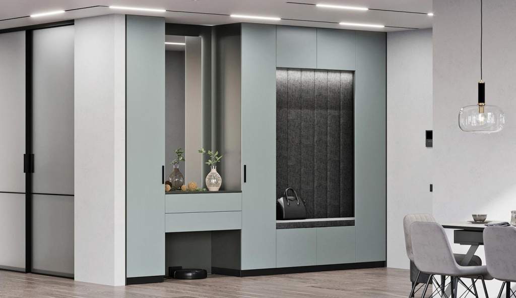 Как обустроить гардеробную на 3 кв. метрах - фото №25