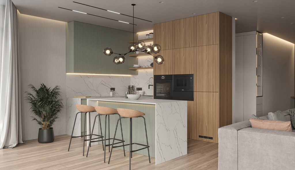 Модные фактурные фасады: как выбрать, как ухаживать, как сочетать - фото №3