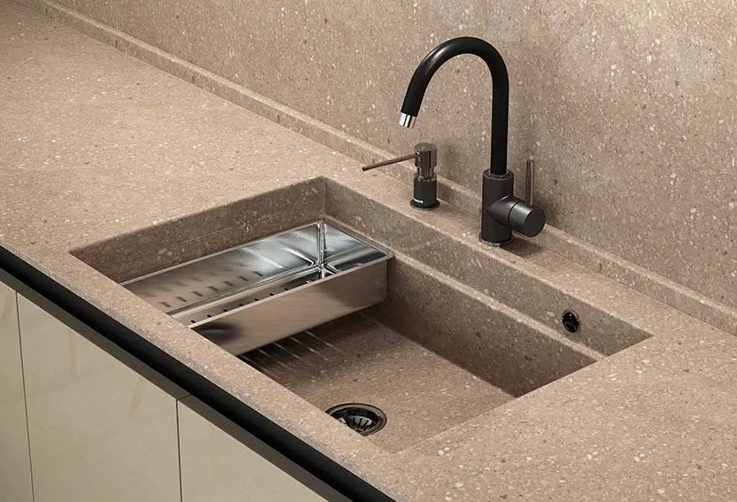 Надежность, стиль, долговечность: вся правда о кварцевом агломерате для кухни и ванной комнаты - фото №29