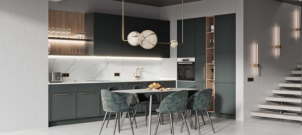 Как оформить кухню в темных тонах. Советы экспертов - фото №42