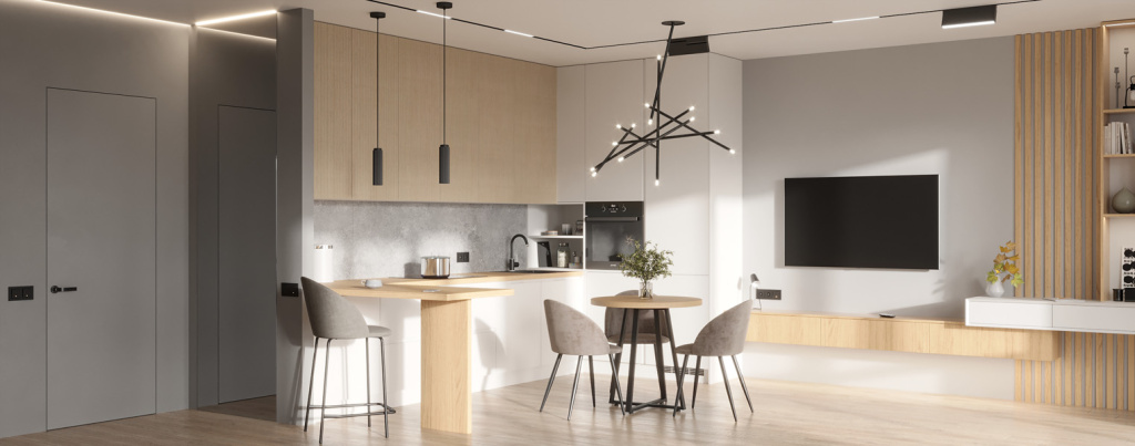 Дизайн кухни 2025-2026: новые тренды, идеи, советы дизайнеров - фото №56