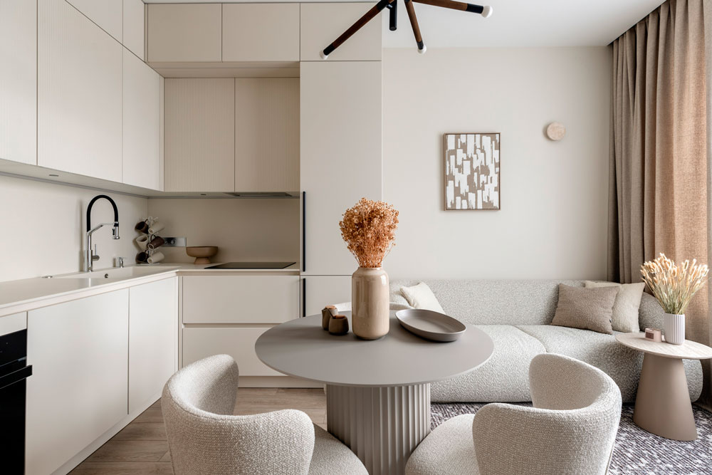 Сливочно-шоколадная квартира, в которой хочется остаться каждому - фото №4