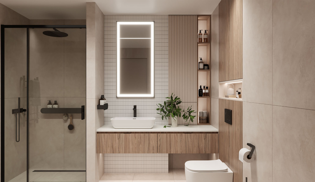 7 лайфхаков, как сделать удобную ванную в маленькой квартире - фото №32