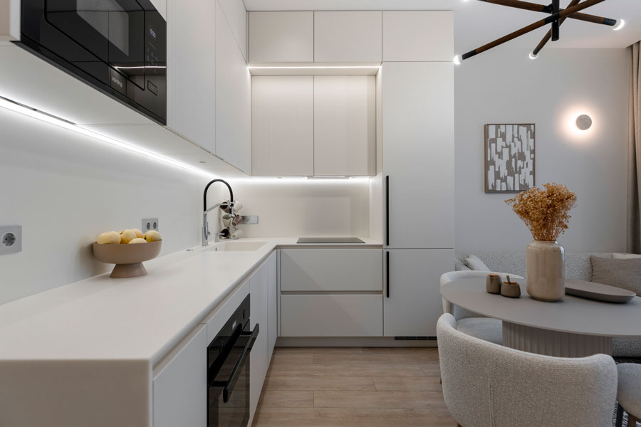 Сливочно-шоколадная квартира, в которой хочется остаться каждому - фото №15