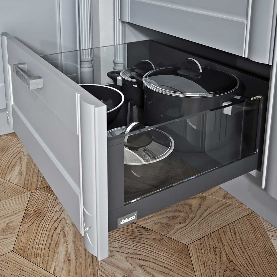 Серая кухня в интерьере: 40 фото и идеи дизайна - фото №15