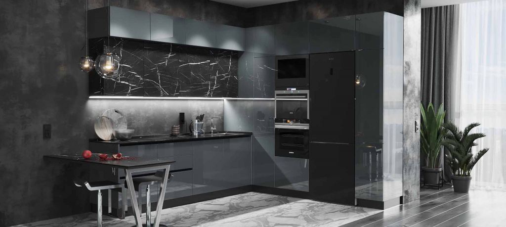 Высота, ширина и другие размеры барной стойки на кухню - фото 15