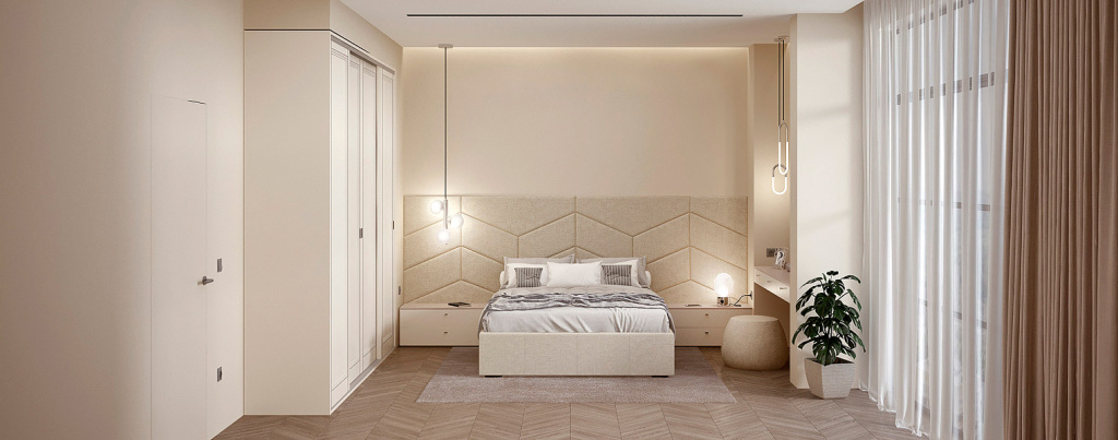 Как сделать красивую уютную спальню - фото №11