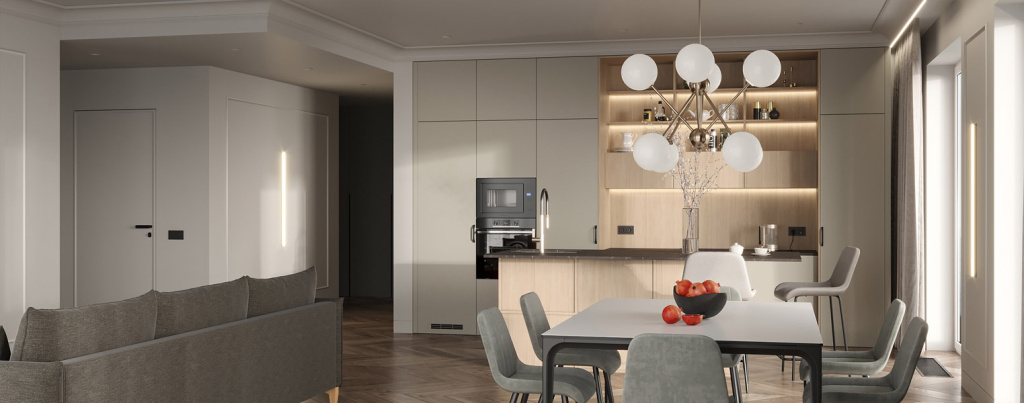 Дизайн кухни 2025-2026: новые тренды, идеи, советы дизайнеров - фото №111