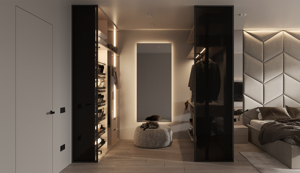 Как обустроить гардеробную на 3 кв. метрах - фото №20