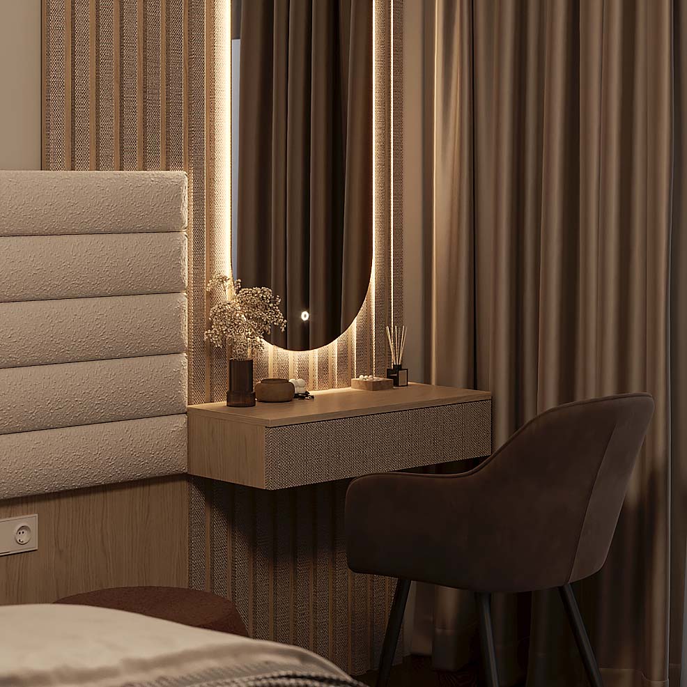 Модные тренды дизайна спальни - фото №28