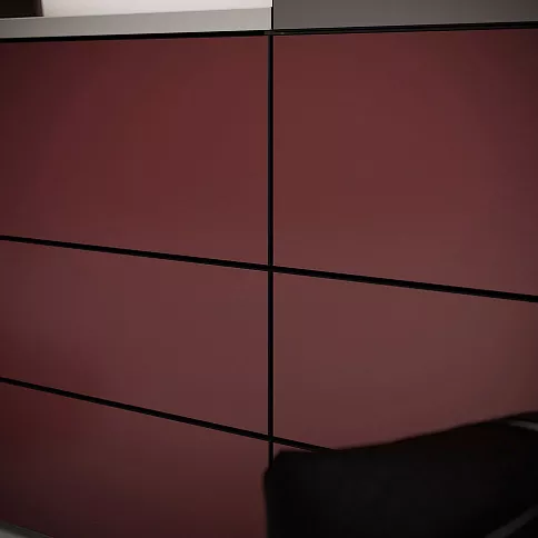 Распашной шкаф с зеркалом в прихожую - детальное фото № 1