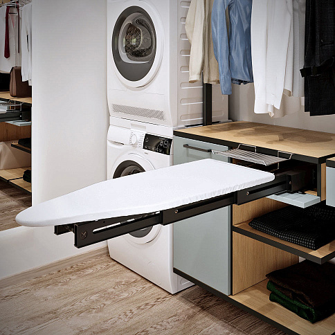 Прачечная в гардеробной 2 - детальное фото № 2