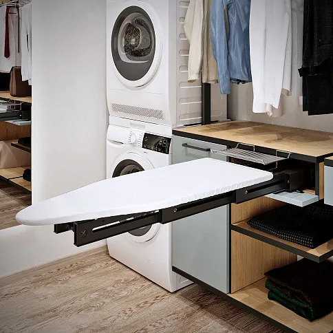 Прачечная в гардеробной 2 - детальное фото № 2