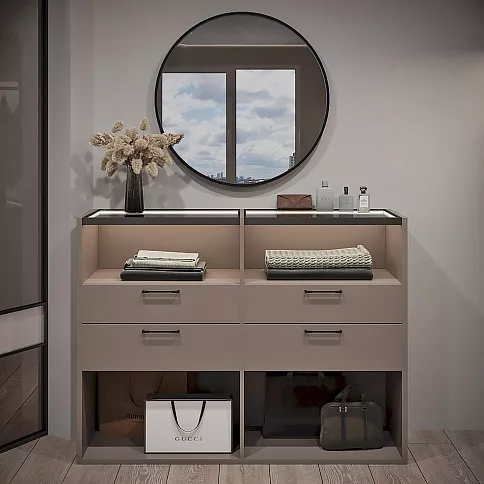 Гардеробная комната 16 - детальное фото № 1