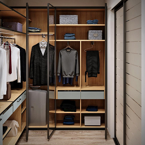 Прачечная в гардеробной 2 - детальное фото № 1