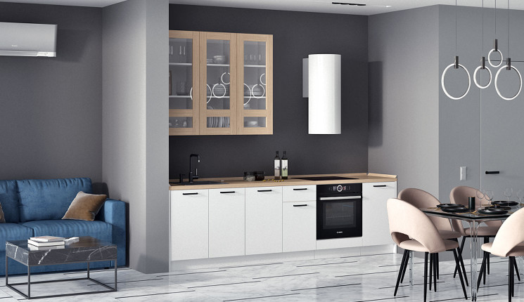 Кухня Фабио Комфорт сет 2 (2.8 м, прямая)