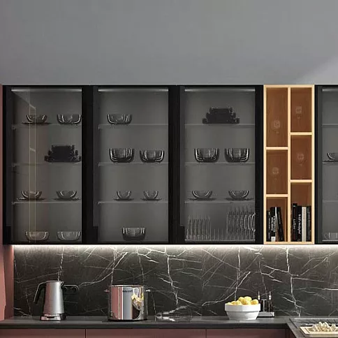 Фасады из алюминиевого профиля - детальное фото № 3