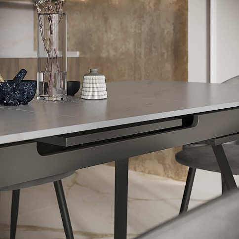 Кухонный стол-трансформер Баут с опорами Соренто - детальное фото No 2