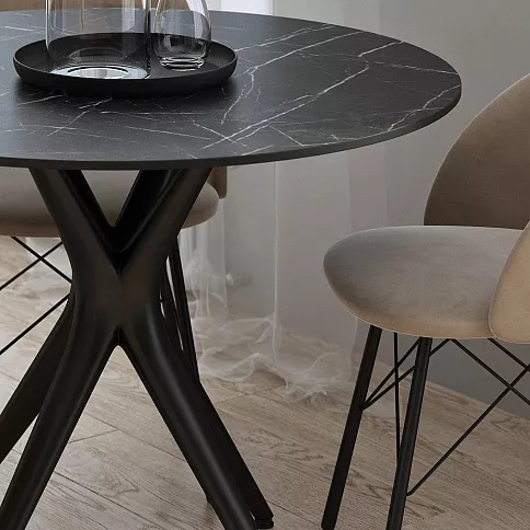 Кухонный стол Лаворо круглый - детальное фото № 1