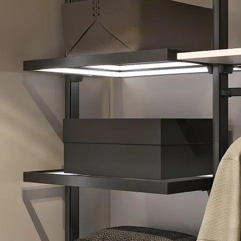 Гардеробная комната 20 - детальное фото № 2